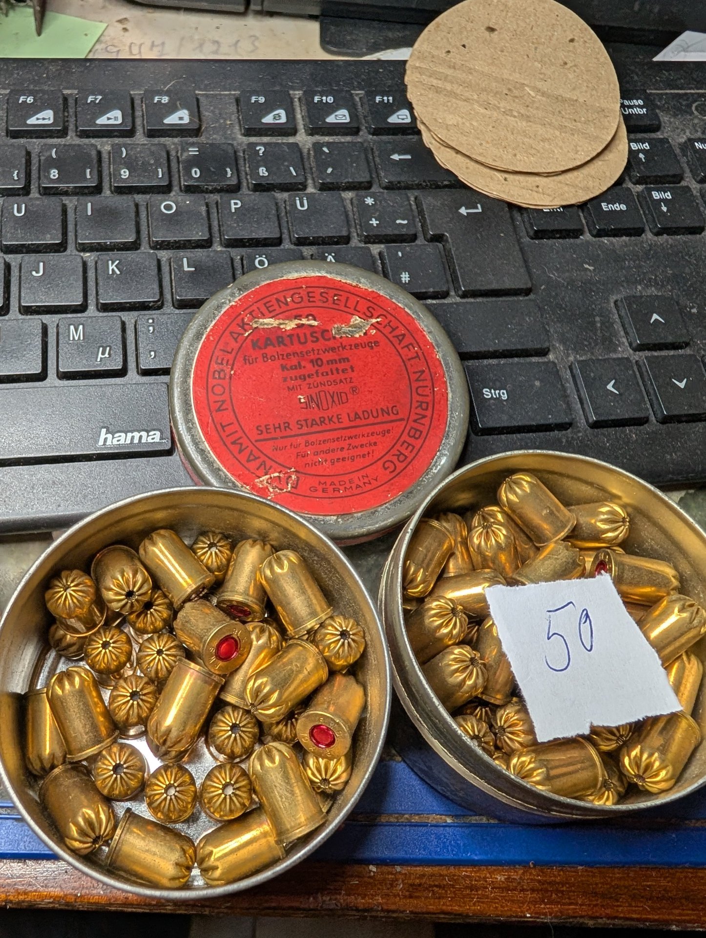 85 Kartuschen kal. 10 mm – Bild 1