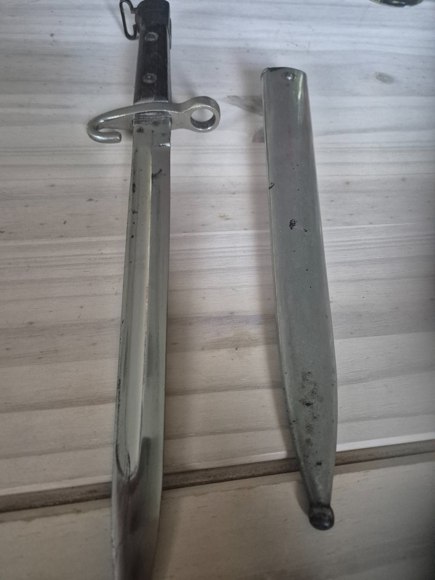 Mannlicher M1895 Infantriebajonett - mit Namensgravur- Österreich – Bild 3