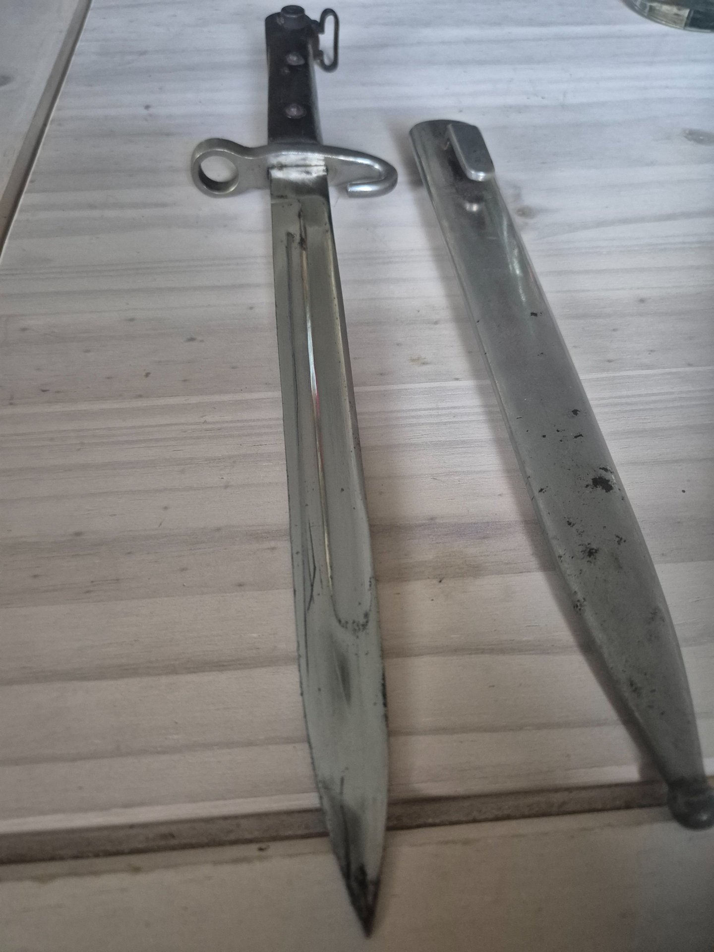 Mannlicher M1895 Infantriebajonett - mit Namensgravur- Österreich – Bild 2