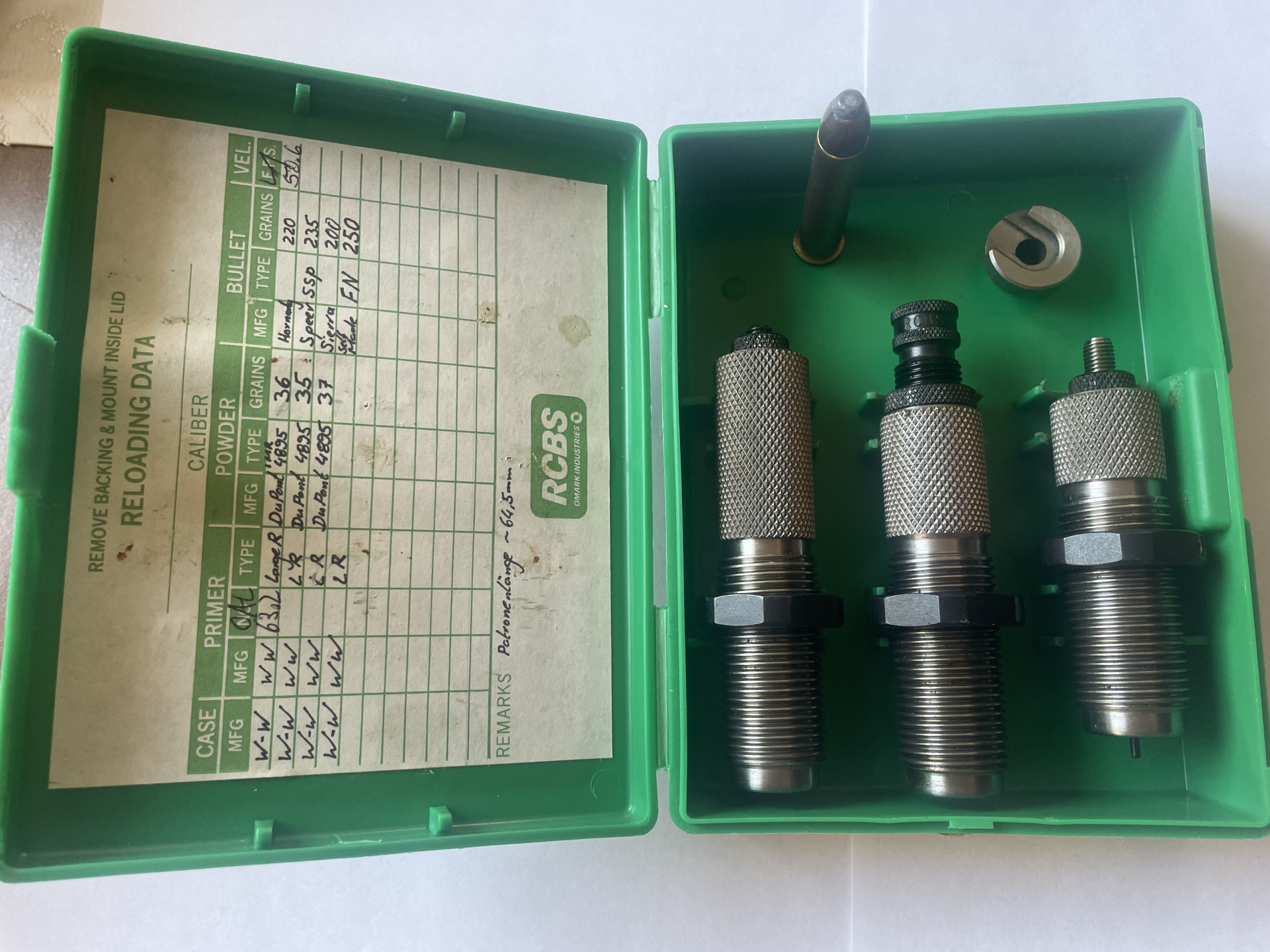 .375 Winchester, RCBS Matrize 3 tlg – Bild 1