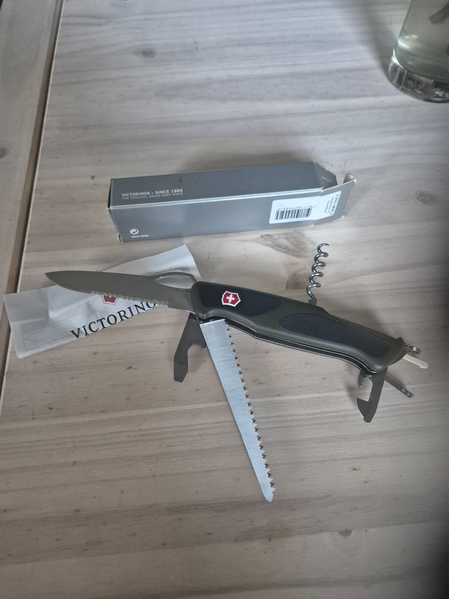Victorinox Rangergrip 179, Green/Black, Einhandmesser- Neuwertig – Bild 1