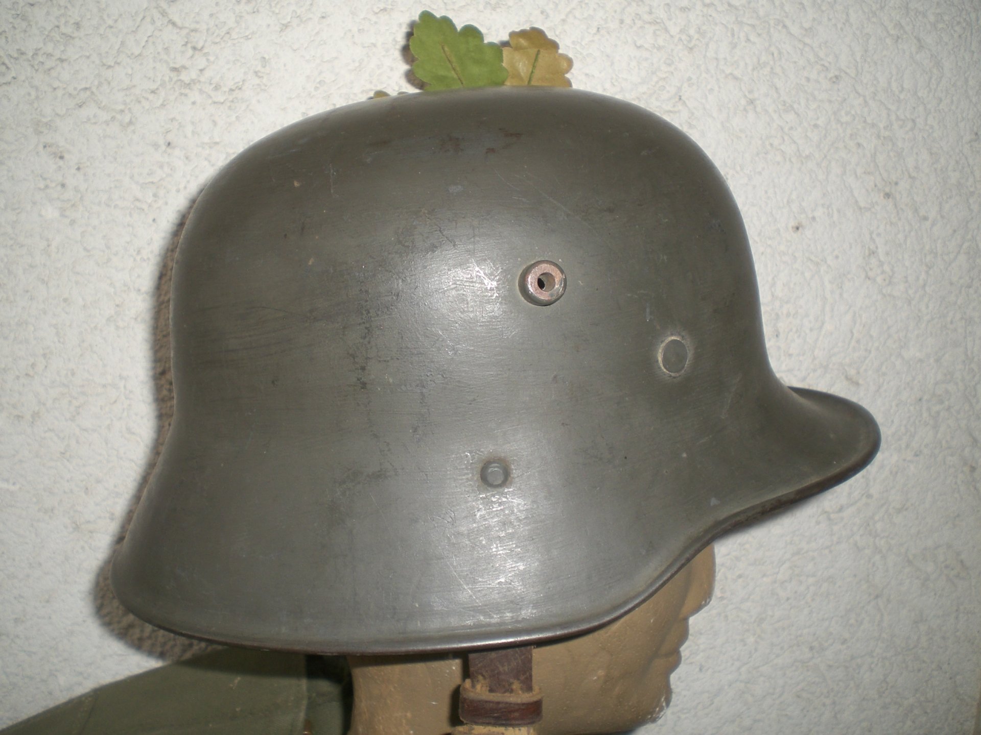 Stahlhelm Österreich B-Gendarmerie aus dem 1. Weltkrieg – Bild 2