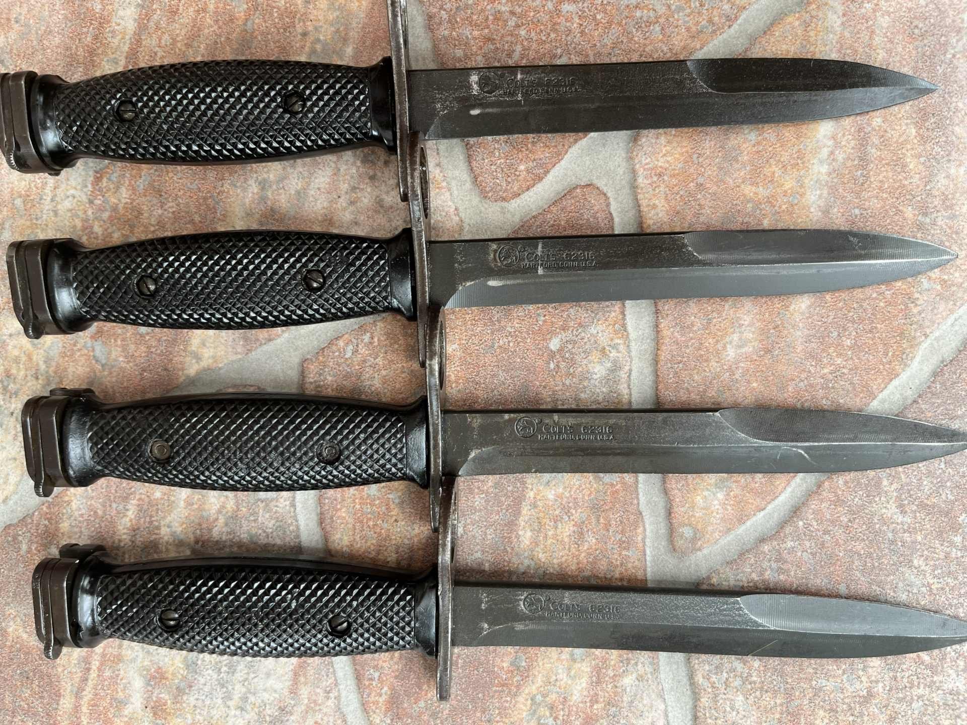 Colt US M7 Bajonett Bayonet FN M16A1 M4A1 XM177 AR15 Stanag Nato – Bild 1