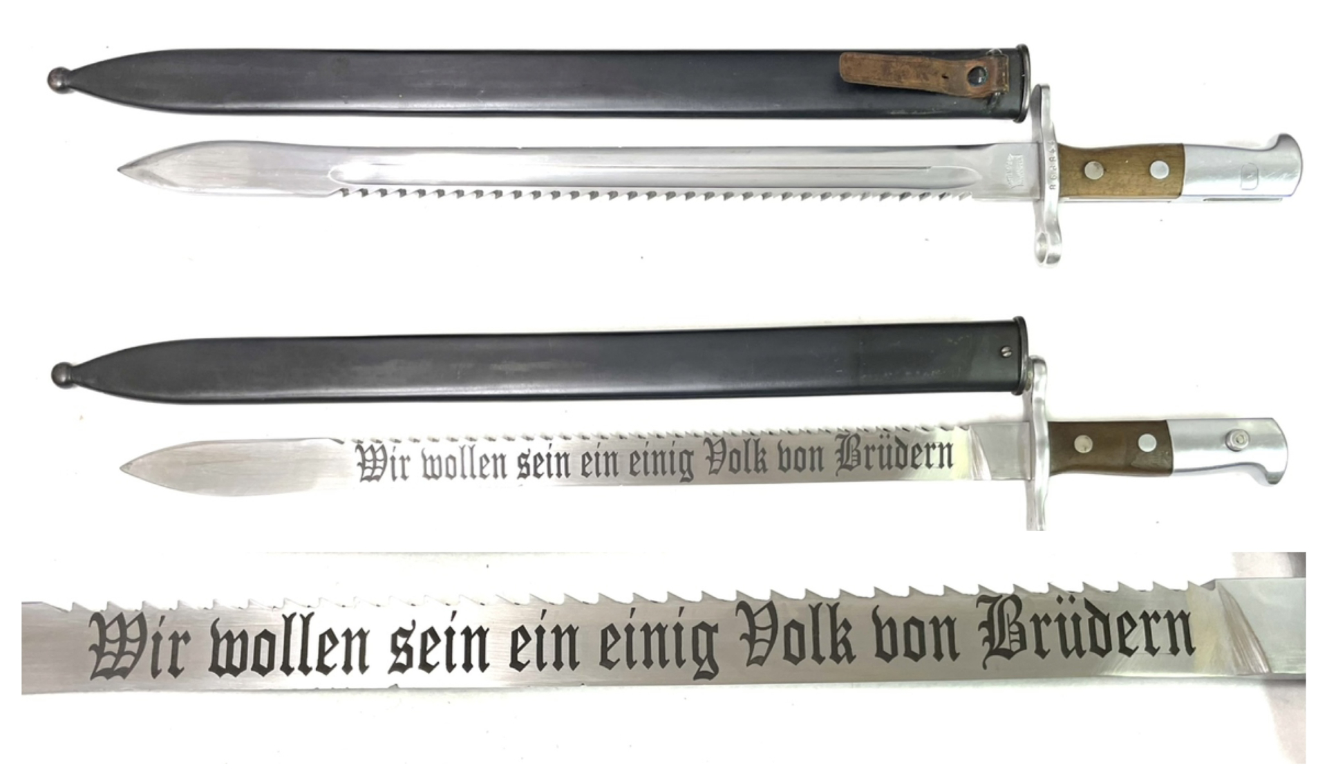 Schweizer Pionier-Bajonett / Säge-Bajonett M1914 K31 K11 – Bild 1