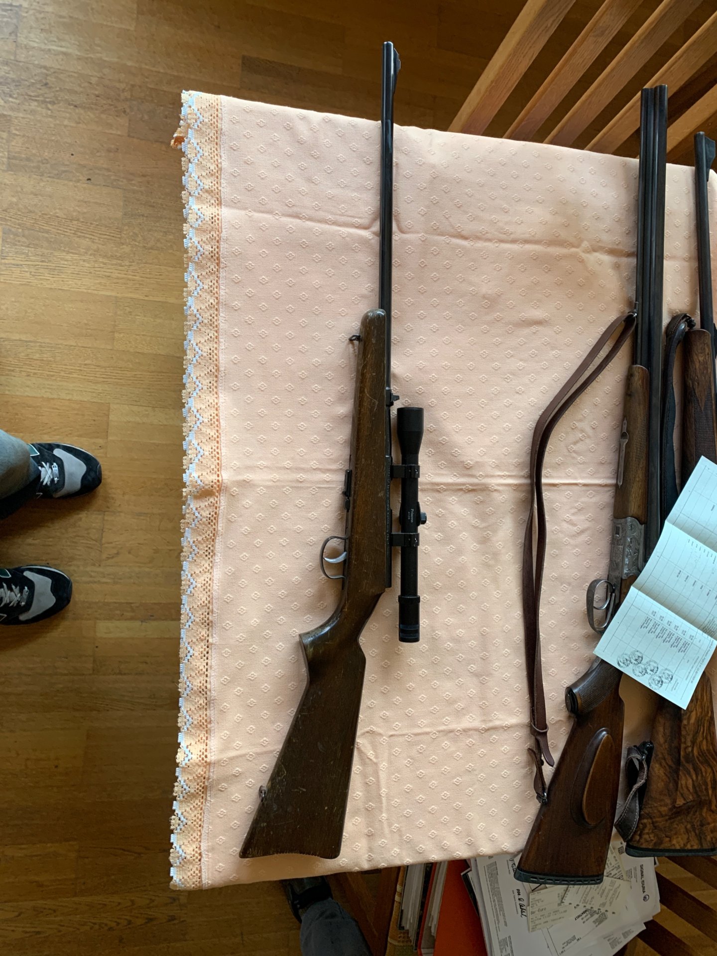 Anschütz Repetierbüchse .22 lr mit Zielfernrohr – Bild 2