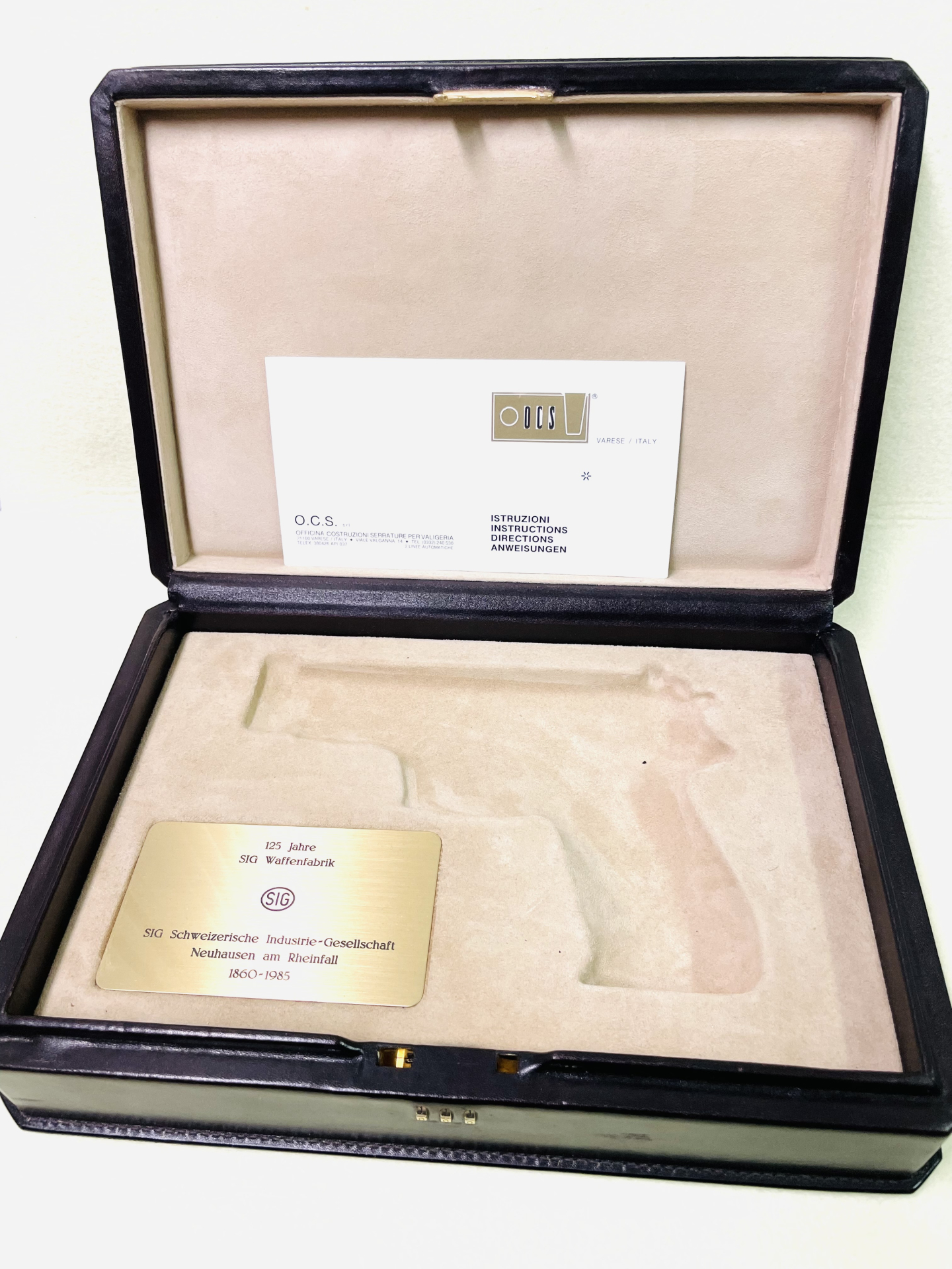 Schatulle für SIG 226 LEDER NEU! – Bild 1