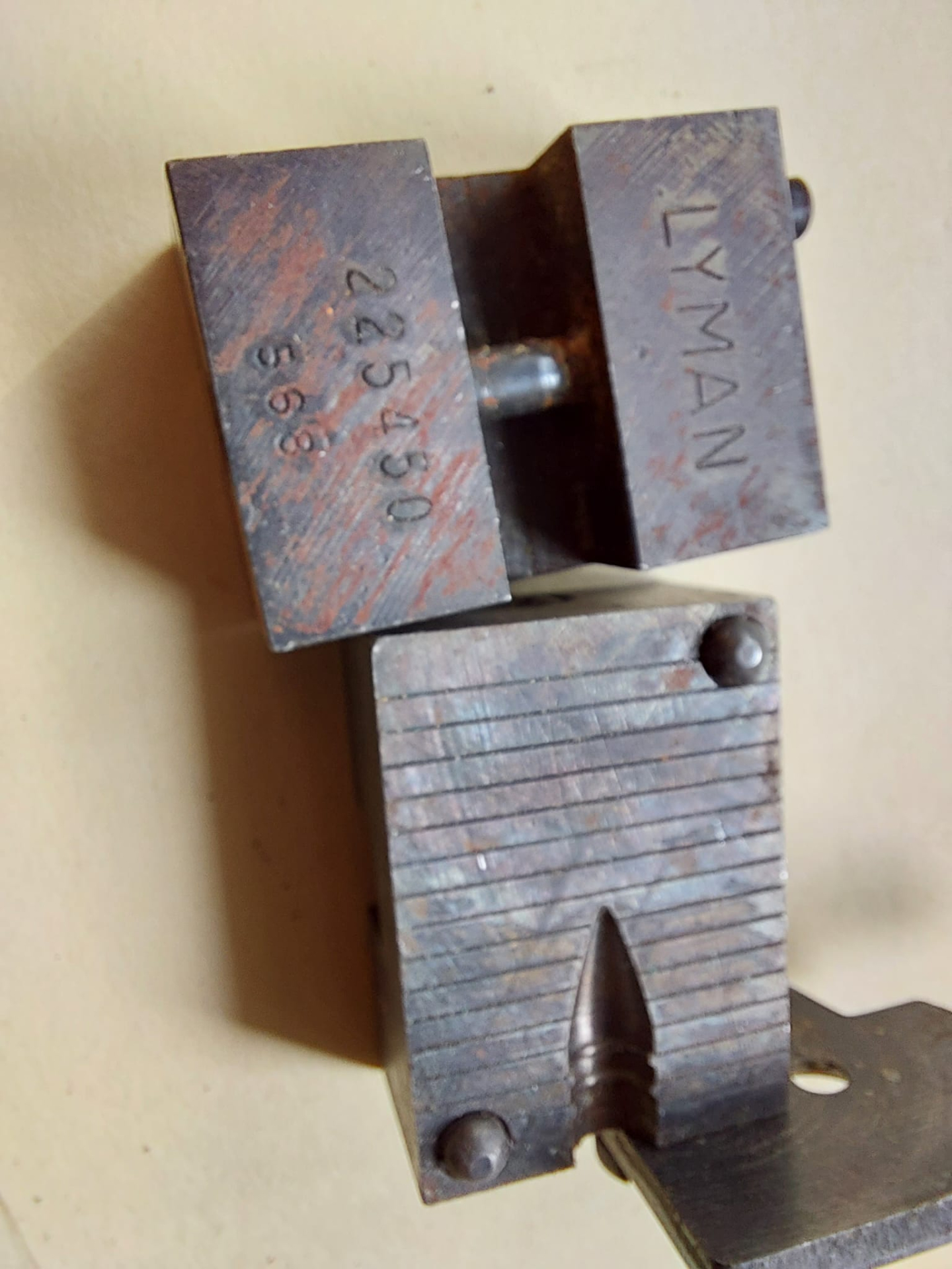 Lyman Kokille .22 Spitzgeschoss 5,45mm – Bild 1