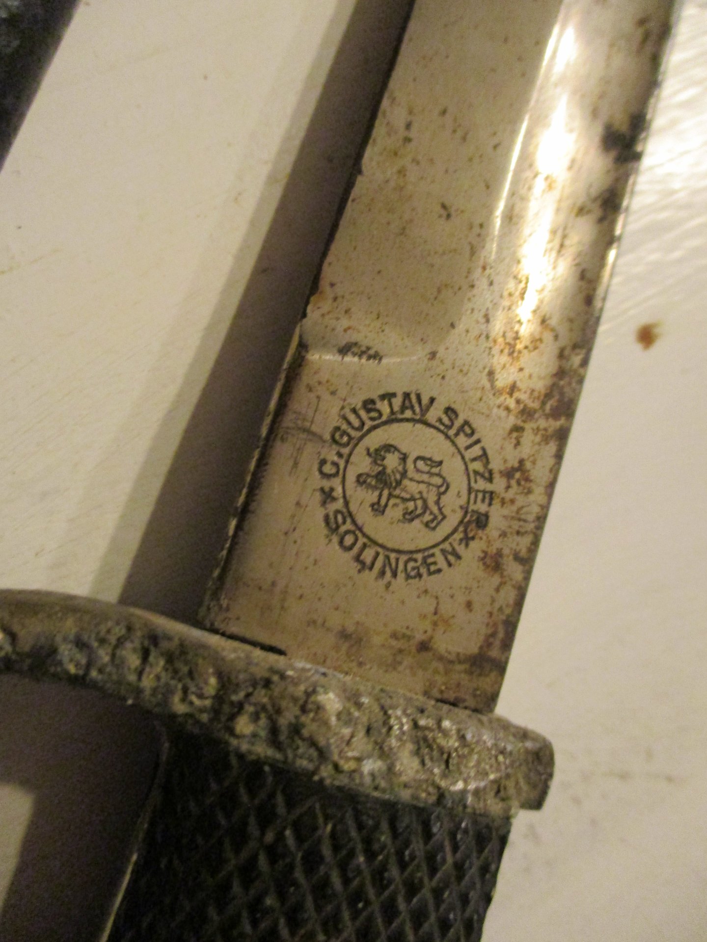 Ausgehbajonett, lange Version, Spitzer – Bild 4