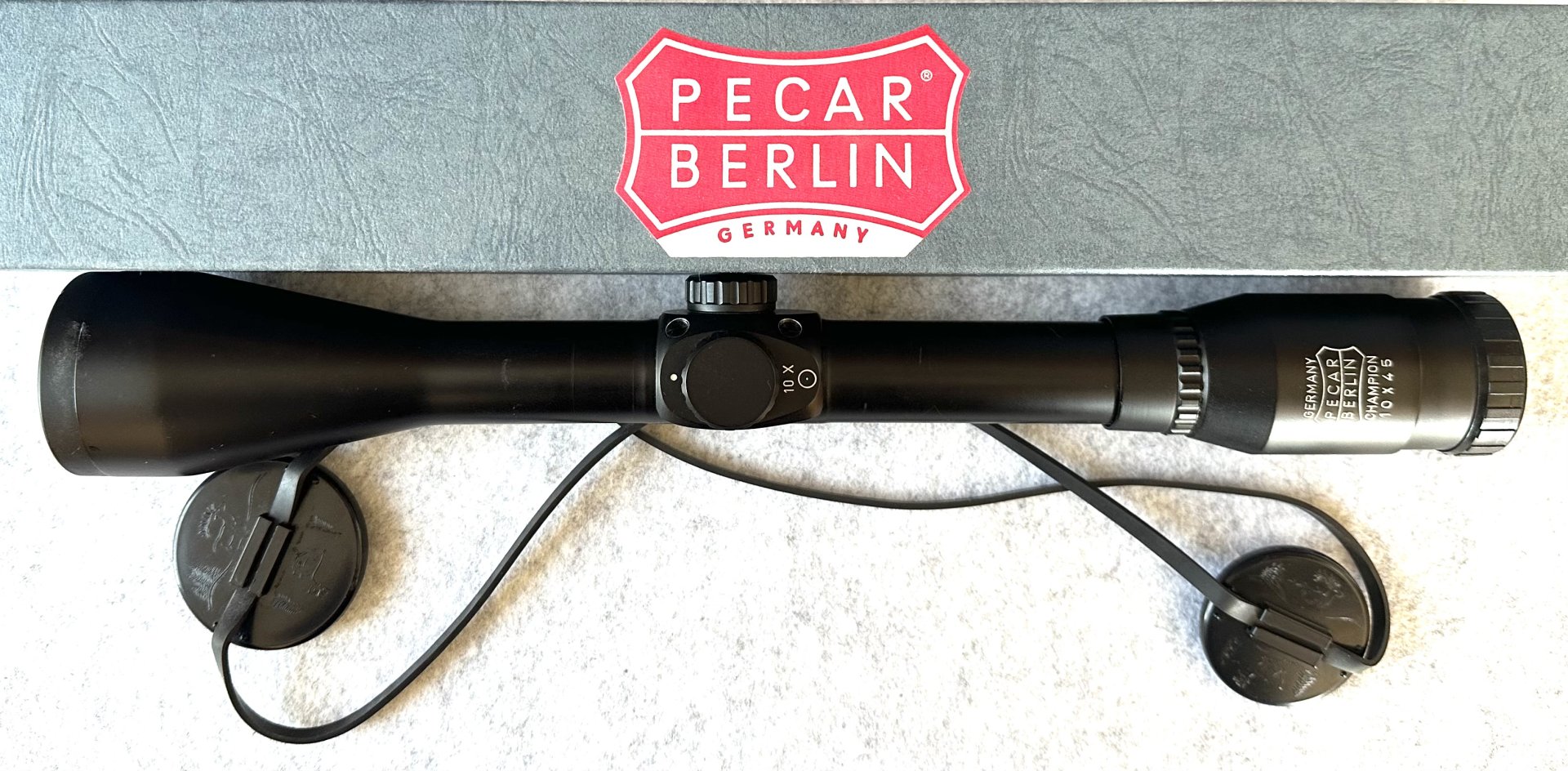 Pecar ZF 10x45 Champion, Stahl, Neuwertig – Bild 1