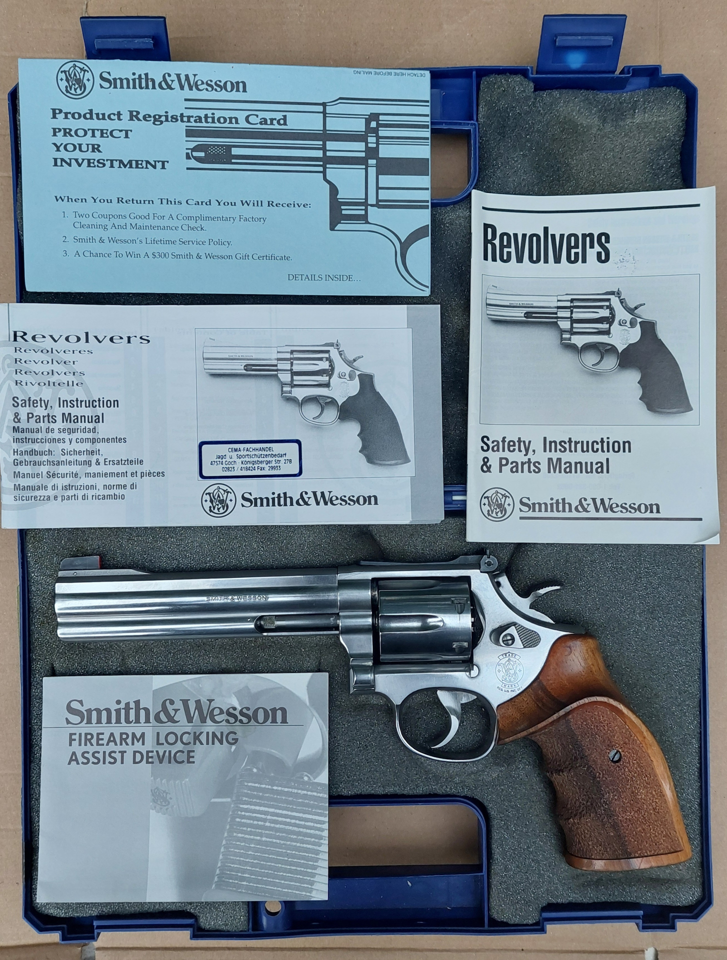 S&W 686 Cal .357 Magnum 6" – Bild 1