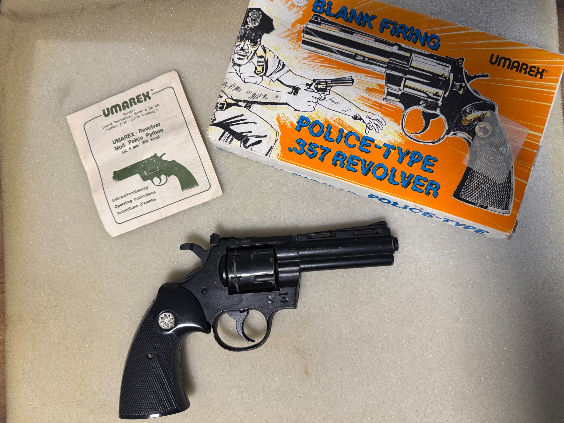 Umarex Police Python 9mm - PTB 282-2 - Inkl. OVP – Bild 1