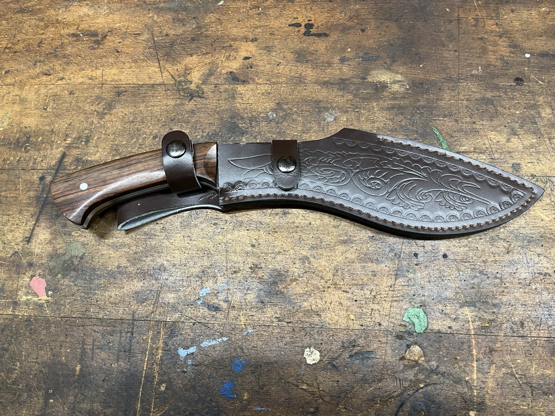 orig Tivoli Kukri MacheteTactical Autobeil Outdoor Survival taktical ungebraucht Bushcraft – Bild 3