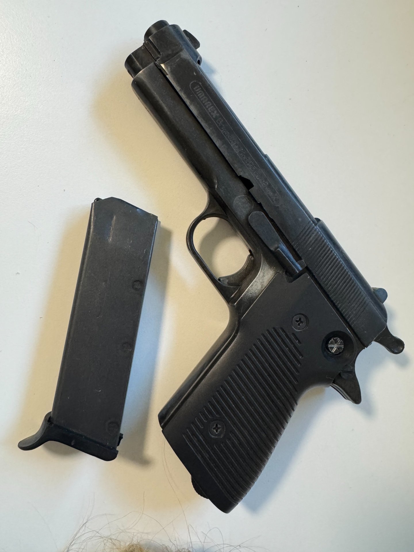 Umarex Brigadier Mod. 95 - Cal. 8mm K. - PTB 489/2 - Klassiker im guten Zustand – Bild 2