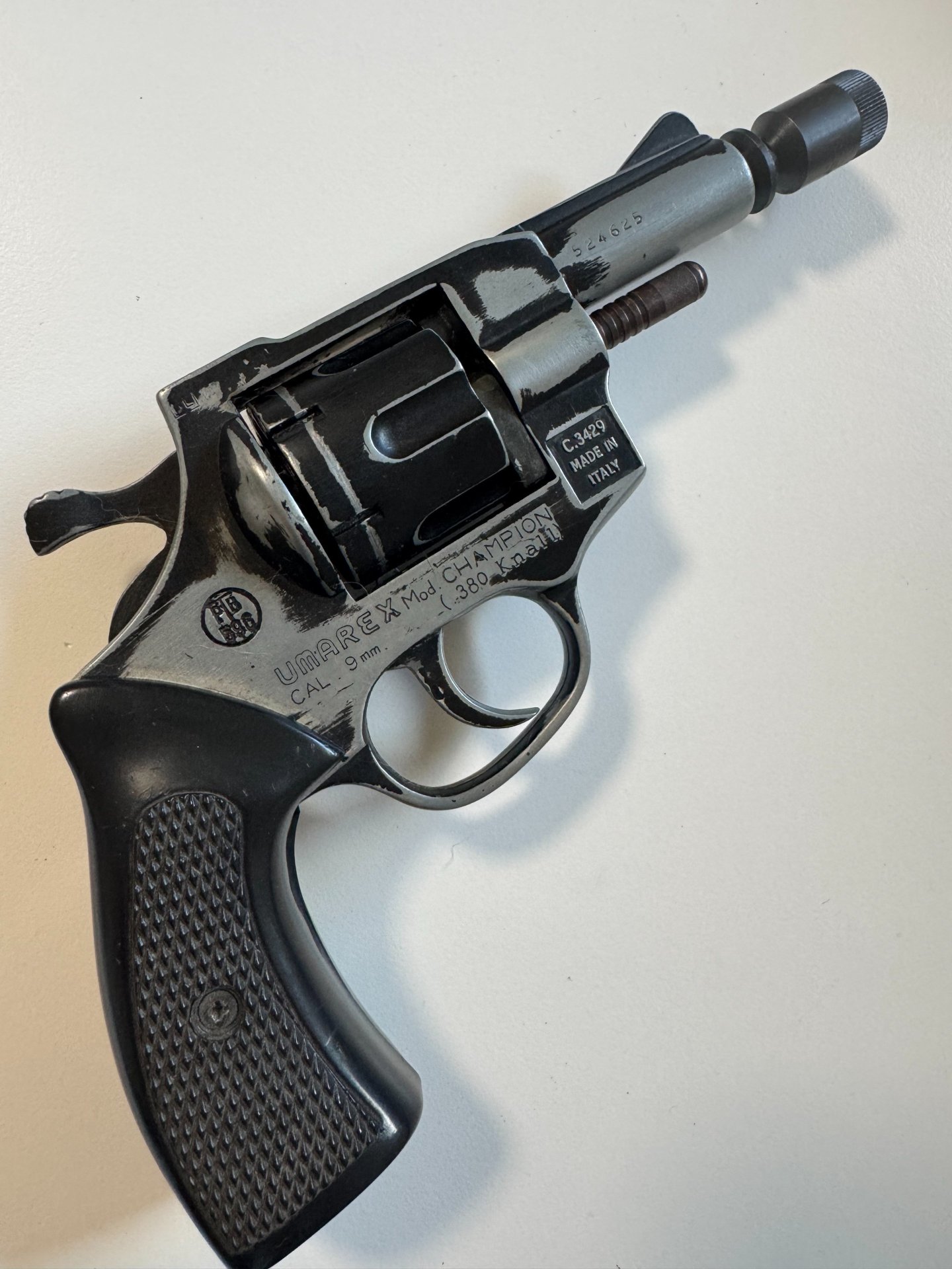 Umarex Champion Mod. 380 - 9mm - PTB 596 - Inkl. Abschussbecher – Bild 2