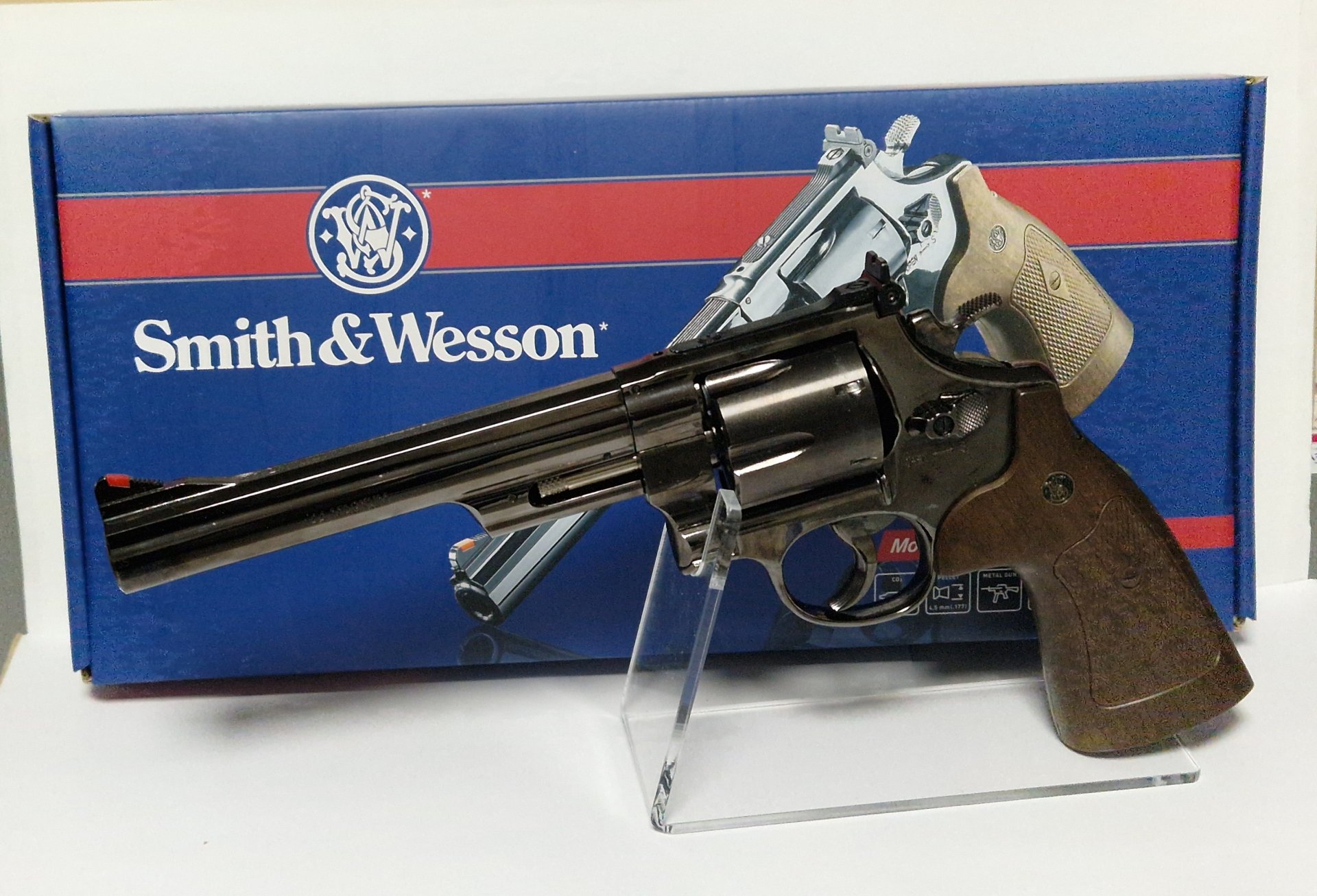 Smith & Wesson M29 6,5 Zoll 4,5 mm Diabolo CO2 – Bild 1