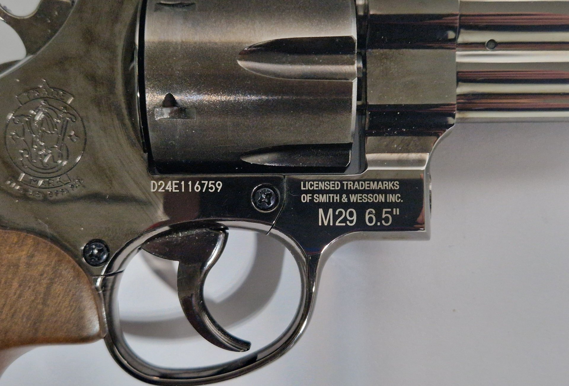 Smith & Wesson M29 6,5 Zoll 4,5 mm Diabolo CO2 – Bild 3