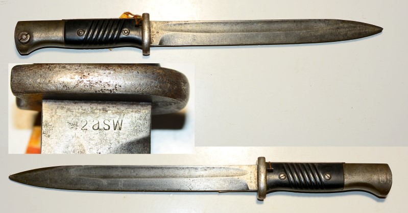 deutsches Bajonett 84/98, "asw" – Bild 1