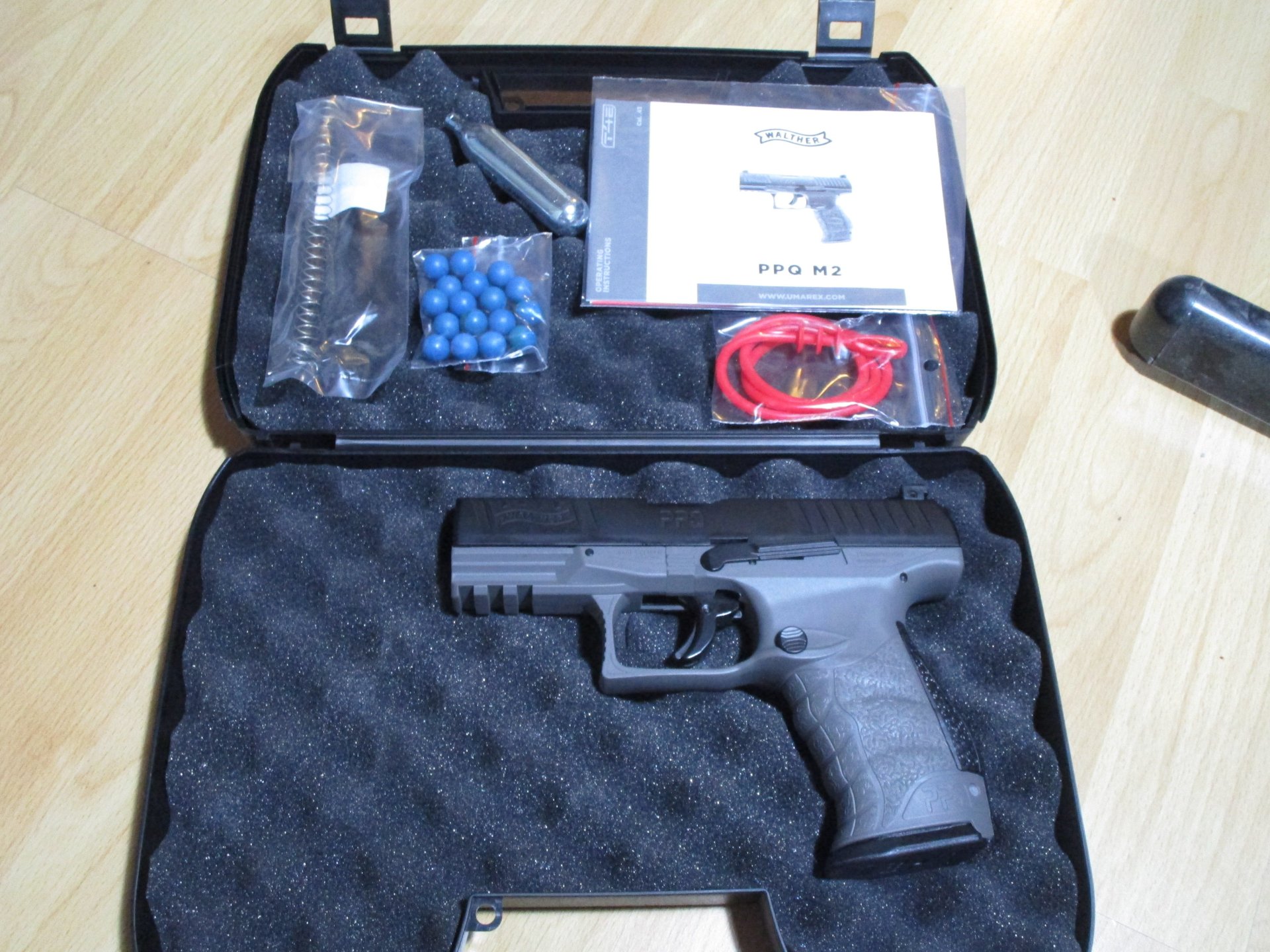 Walther *****PPQ M2***** T4E RAM Pistole cal .43 Tungsten Gray – Bild 1