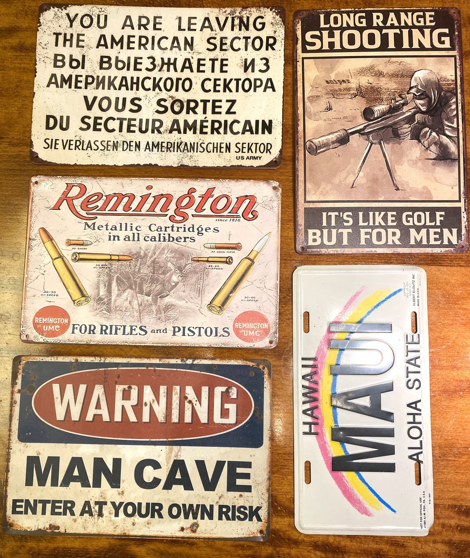 Prächtige DEKO für die "Man Cave" des Schützen oder Sammlers – Bild 1