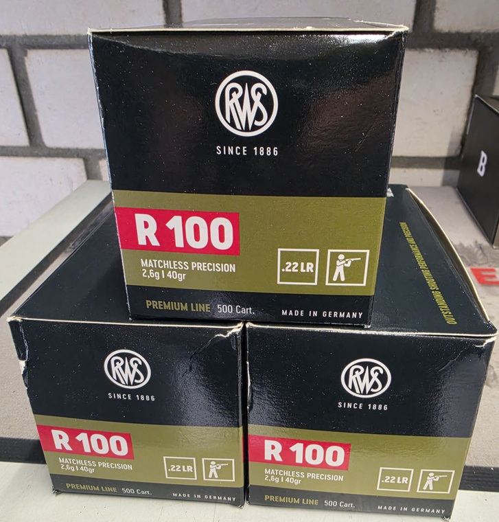 1500 Schuss RWS R100 .22lr – Bild 1