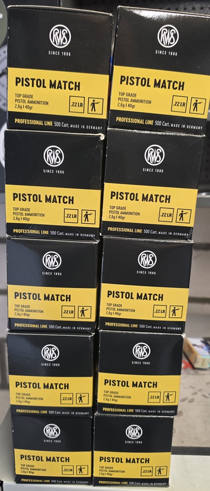 5000 Schuss RWS Pistol Match .22lr – Bild 1