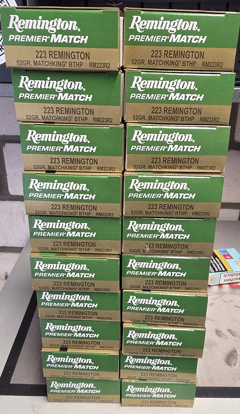 400 Schuss Remington Premier Match .223 Rem. 52grs – Bild 1