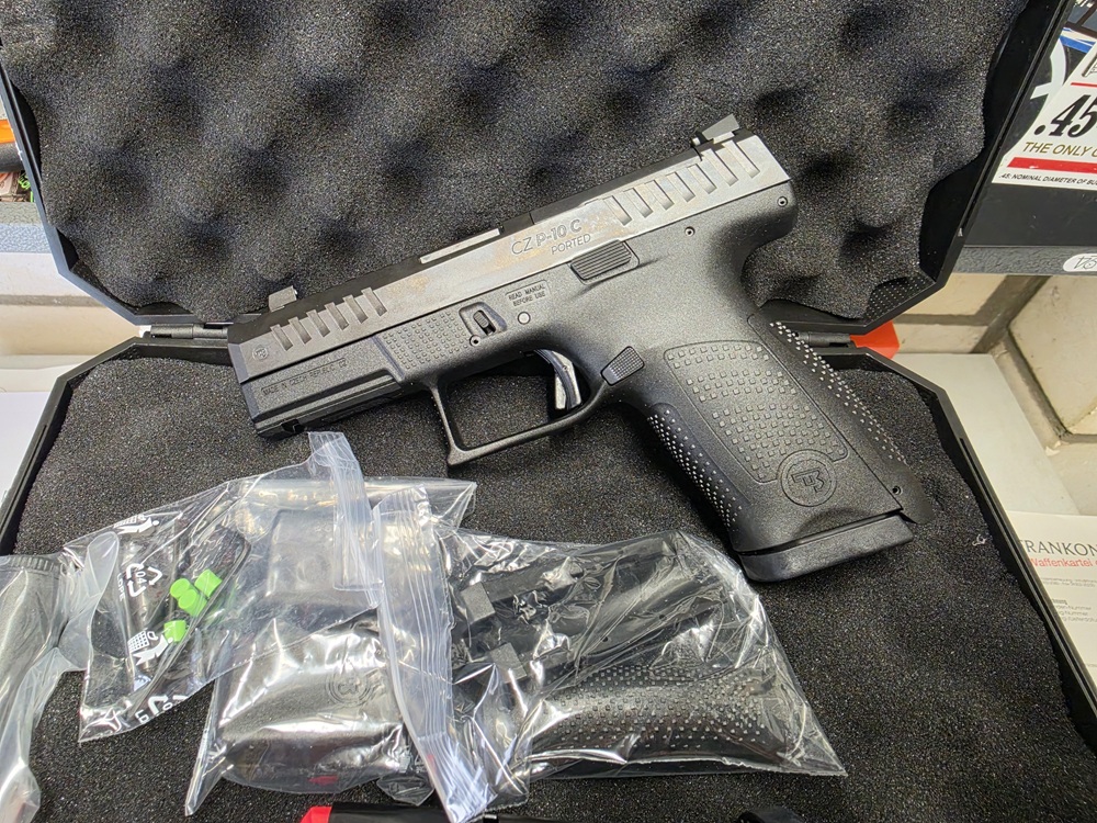CZ P-10 C OR Ported 9mm Luger – Bild 1