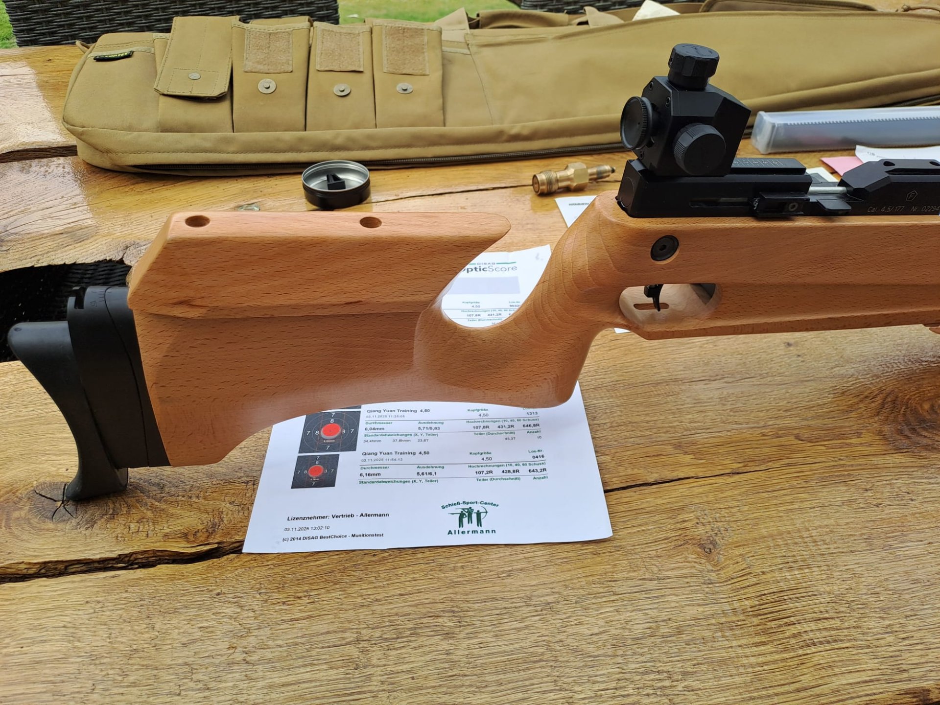 Hämmerli AR 50 mit neuer Kartusche Luftgewehr – Bild 4