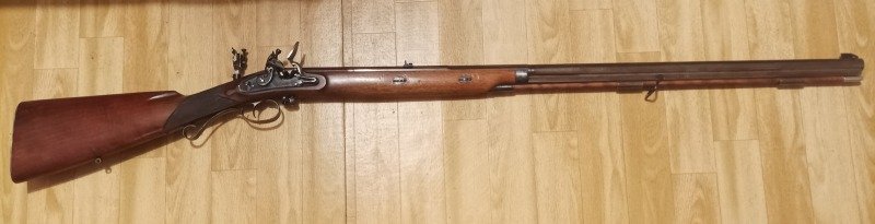 Pedersoli Mortimer Target Steinschloss Kal. .54 / Diopter & Stecher / Topzustand – Bild 2