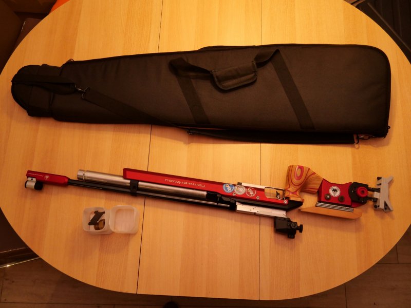 Feinwerkbau P70 Alu Rot – Bild 2