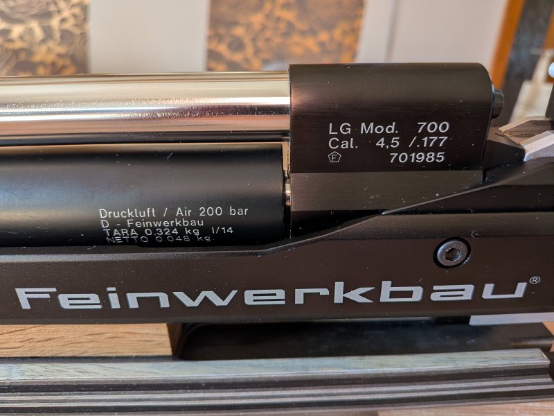 Feinwerkbau P 700 schwarz – Bild 6