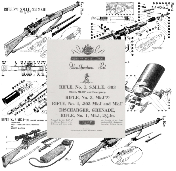 Nachdruck Dienstvorschrift Enfield Gewehr No.1, No.4 und No.3 (P14) – Bild 1
