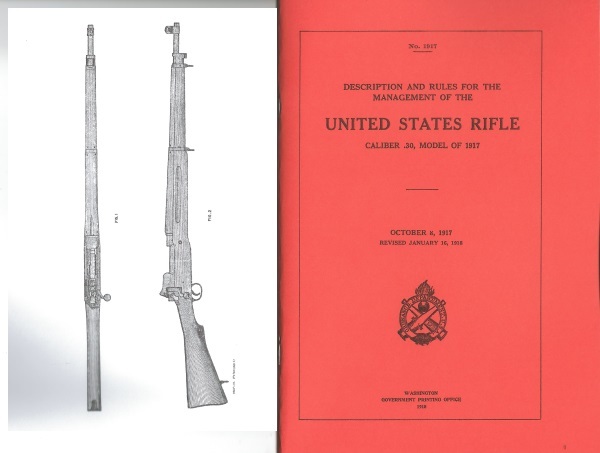 Nachdruck US-Dienstvorschrift für das P17 Gewehr Cal .30-06 – Bild 1