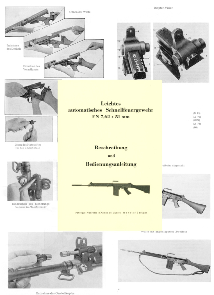 Nachdruck Dienstvorschrift Sturmgewehr FN FAL – Bild 1