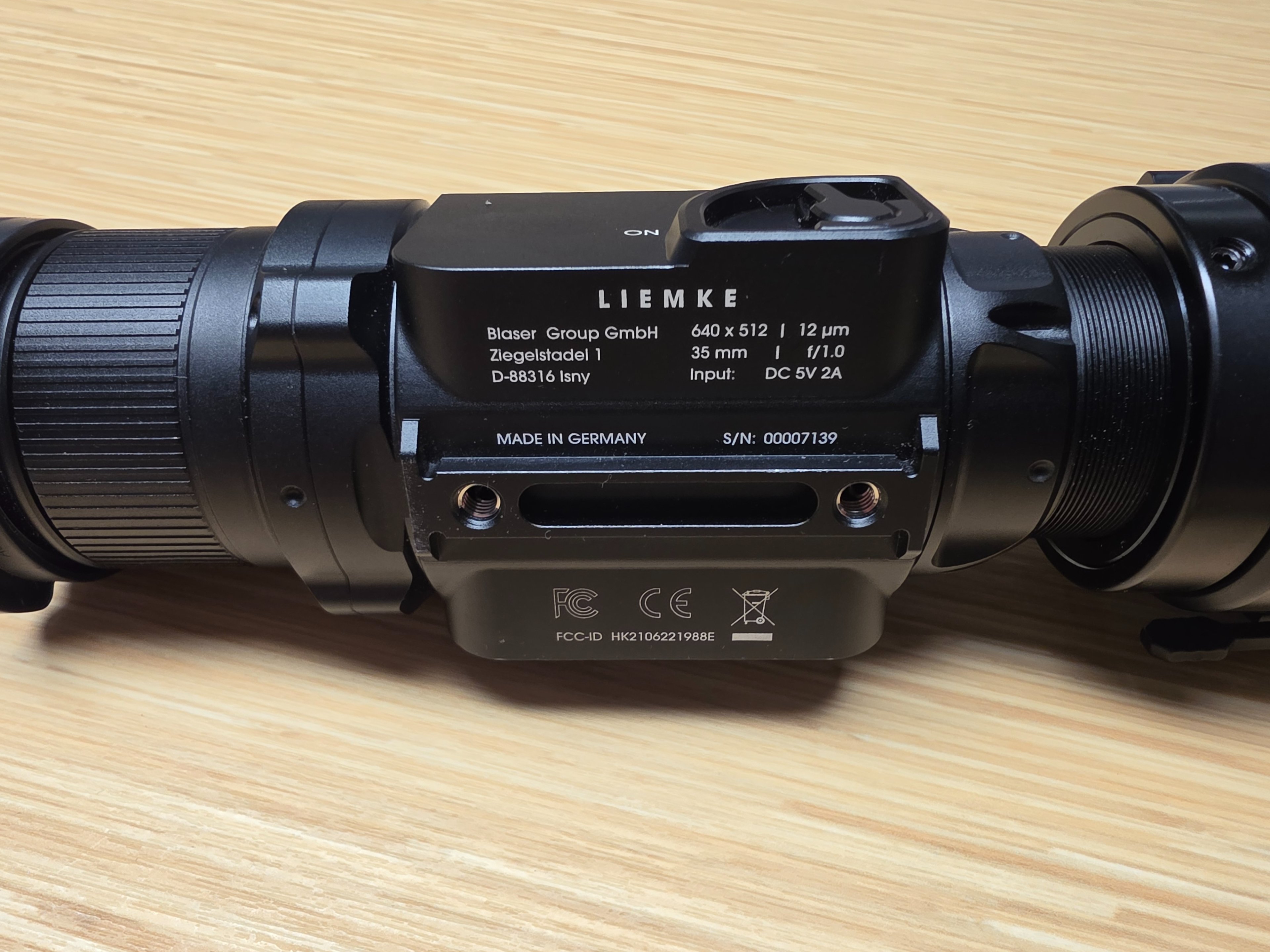 LIEMKE LUCHS-1 WÄRMEBILDKAMERA VORSATZGERÄT + INKL. ADAPTER – Bild 3