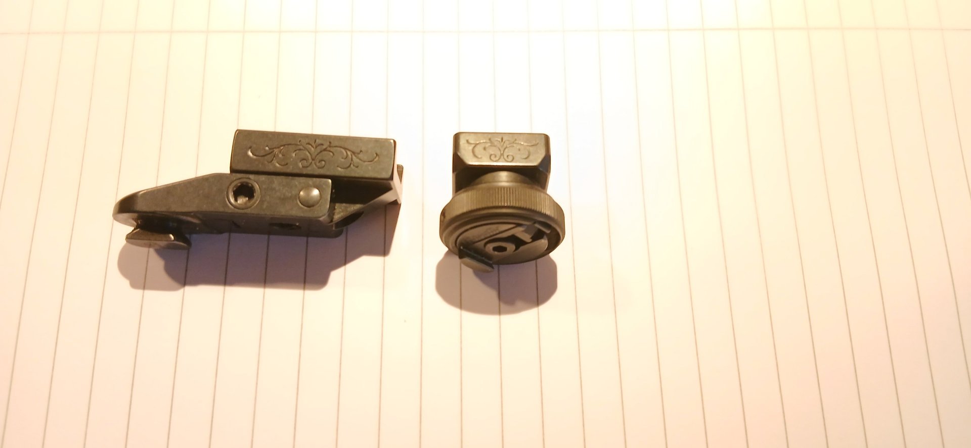 Eramatic/ Eratac Schwenkmontage Zeiss Innenschiene fein graviert – Bild 4