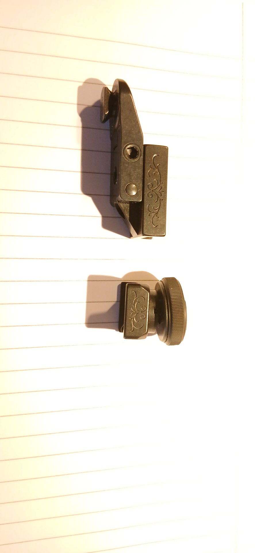 Eramatic/ Eratac Schwenkmontage Zeiss Innenschiene fein graviert – Bild 2