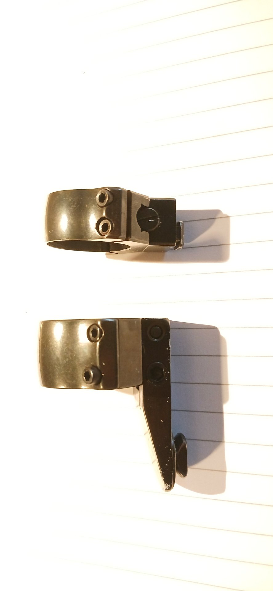 Oberteile Schwenkmontage 25,4mm – Bild 1