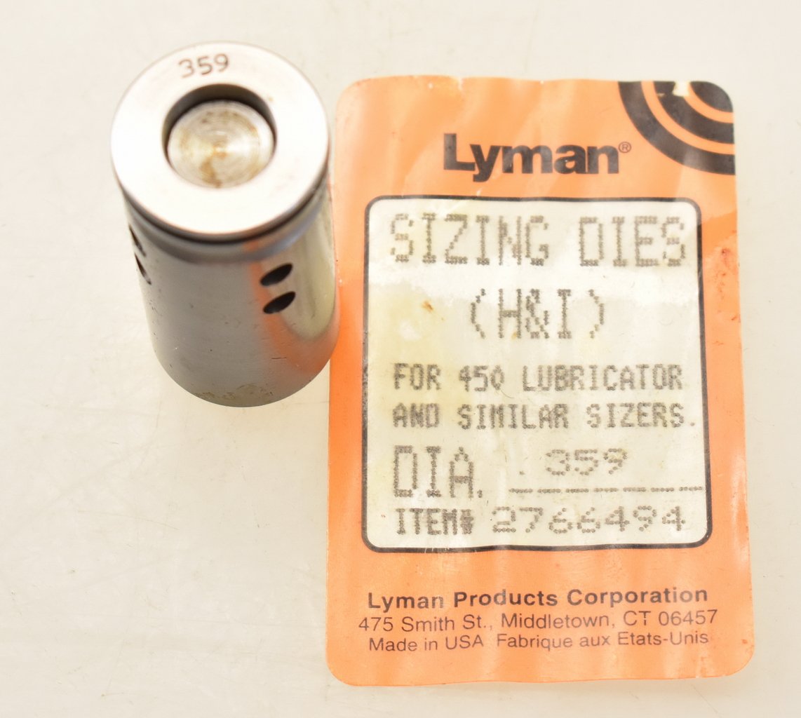 Lyman .359 LAM Sizer Die / Geschosskalibriermatrize – Bild 1