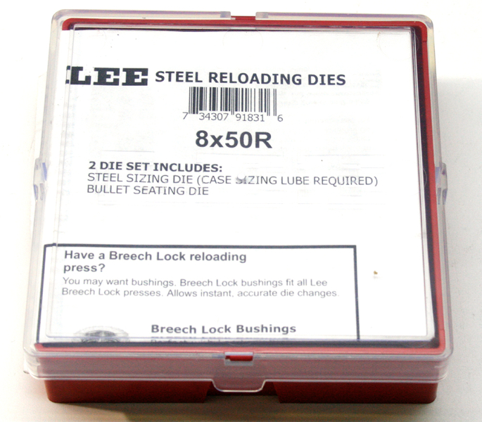 LEE 2-Die Langwaffen Matrizensatz SET Full-Length 8x50R Austrian Mannlicher LIMITED ! #91831 NEU! – Bild 1