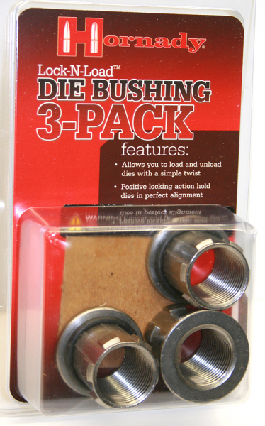 HORNADY #044093 LOCK-N-LOAD DIE BUSHING 3-PACK | L-N-L Matrizenadapter| Schnellwechseladapter NEU – Bild 1