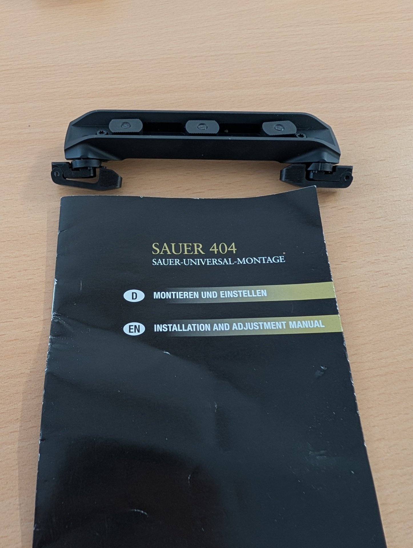 Sauer 404 SUM Zeiss Schiene - Sauer Universal Montage – Bild 4