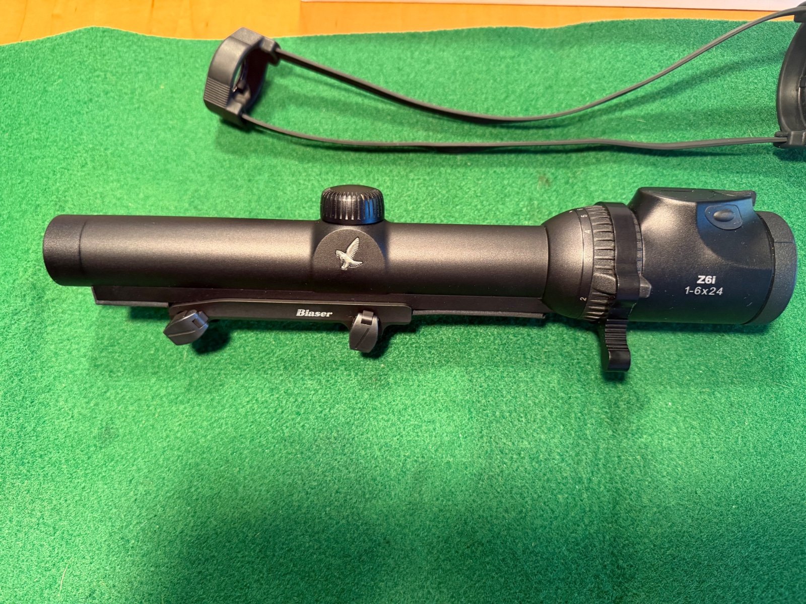 Swarovski Z6i 1–6x24 inkl. Blaser Sattelmontage & original Swarovski Vergrößerungshebel – Bild 5