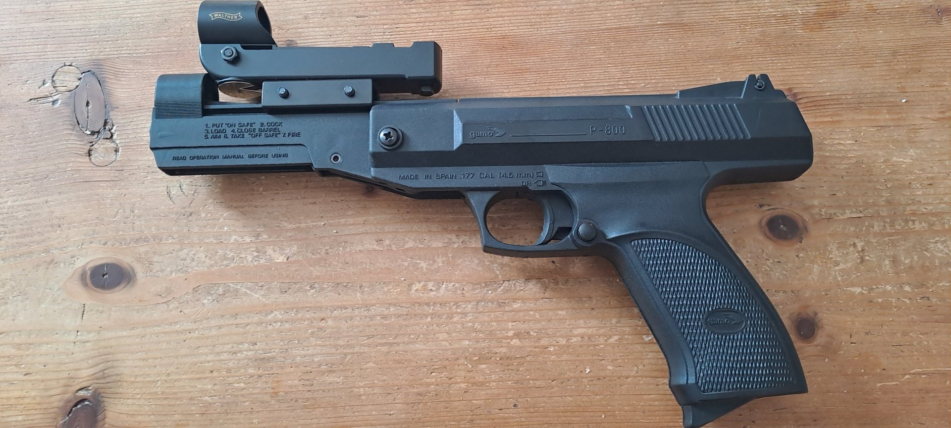 Gamo P 800 Knicklauf Luftpistole – Bild 1