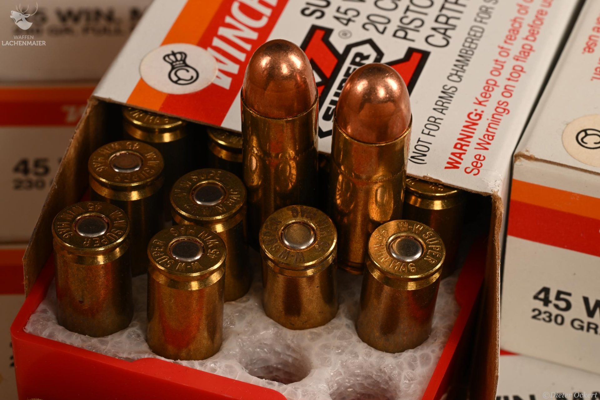 Winchester Full Metal Case Kaliber .45WinMag – Bild 2