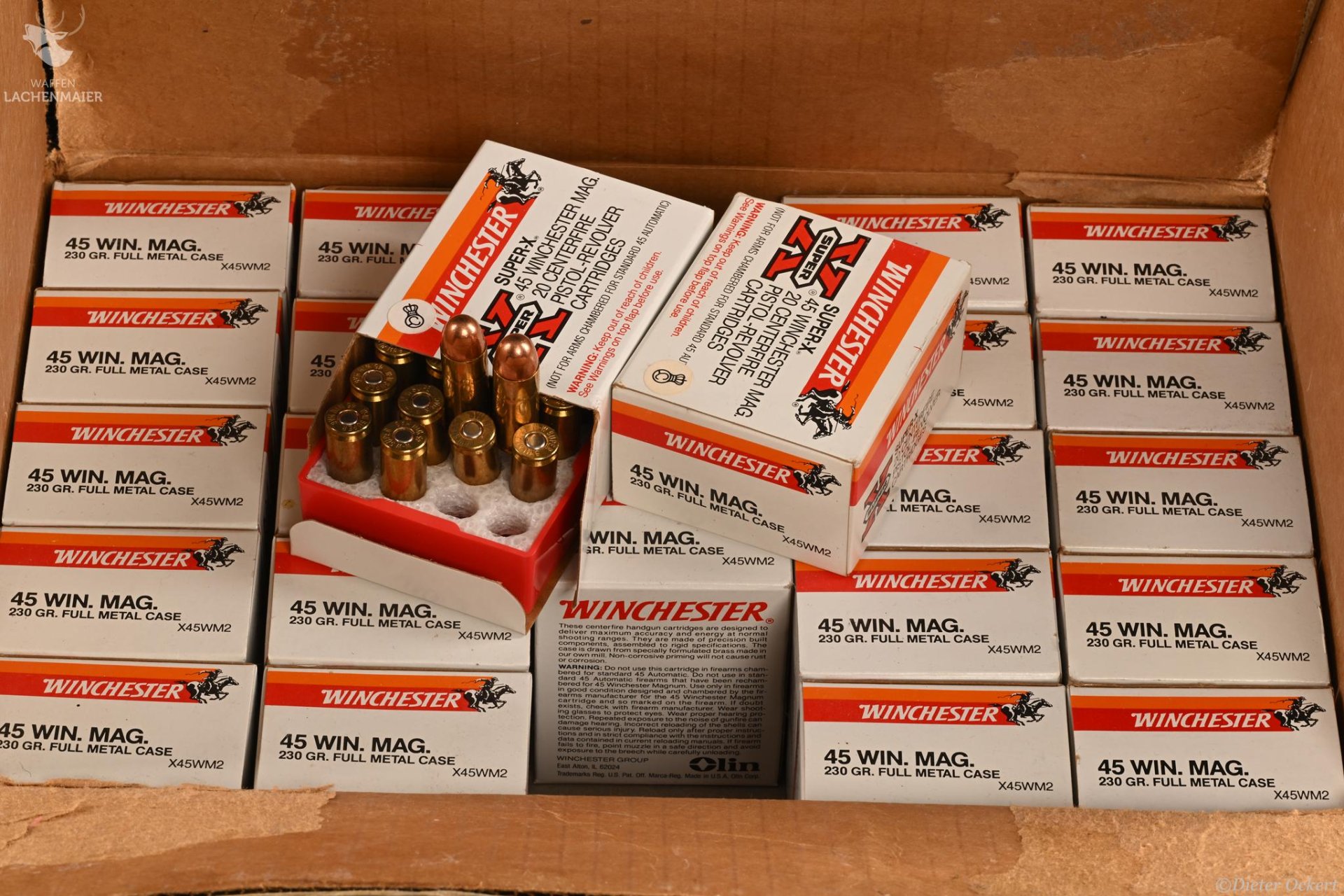 Winchester Full Metal Case Kaliber .45WinMag – Bild 1