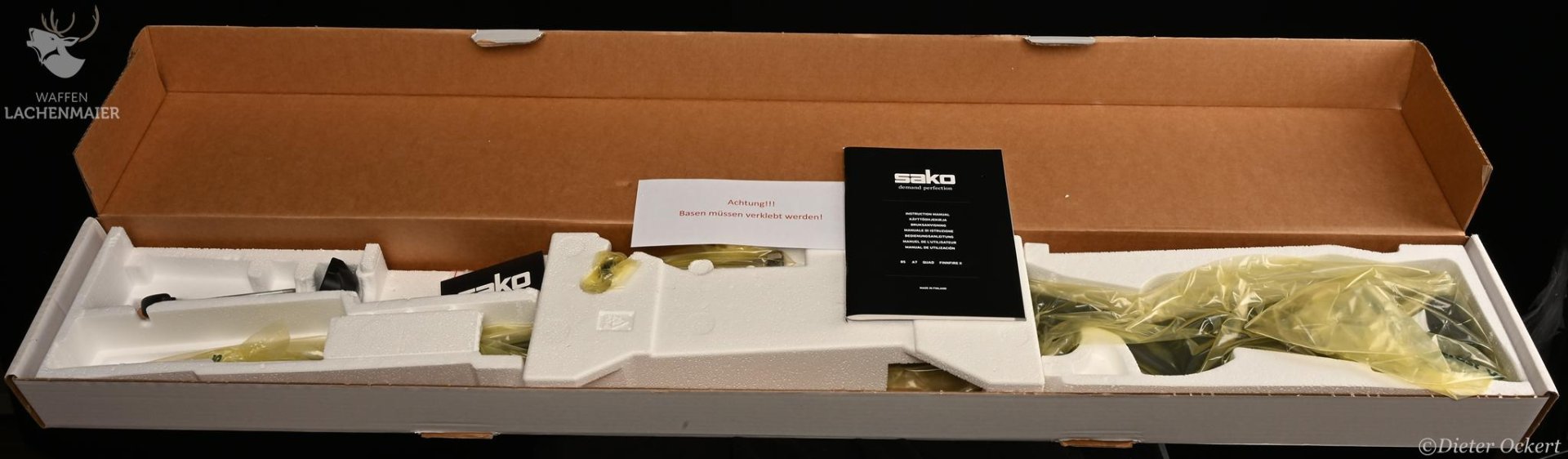 SAKO A7 Synthetic Black Neuware Kaliber .300WinMag – Bild 2