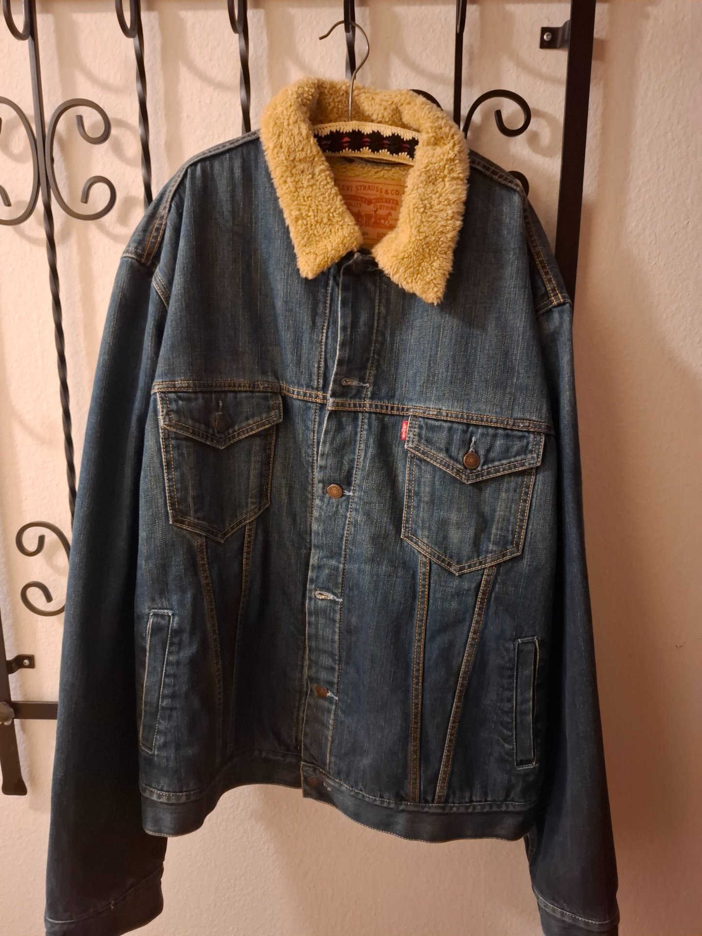 Wrangler Jeans Gr. L mit Fütterung – Bild 1