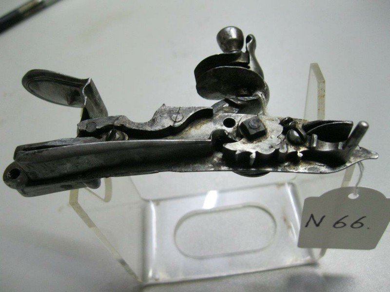 Pistolen Steinschloss Flintlock Italien ca 1660 sign FRANC GARATO – Bild 2