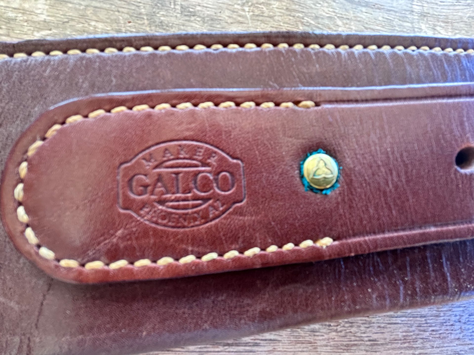 GALCO Westernholster mit Money Belt – Colt SAA 5,5” – Größe 42 – USA – Bild 6